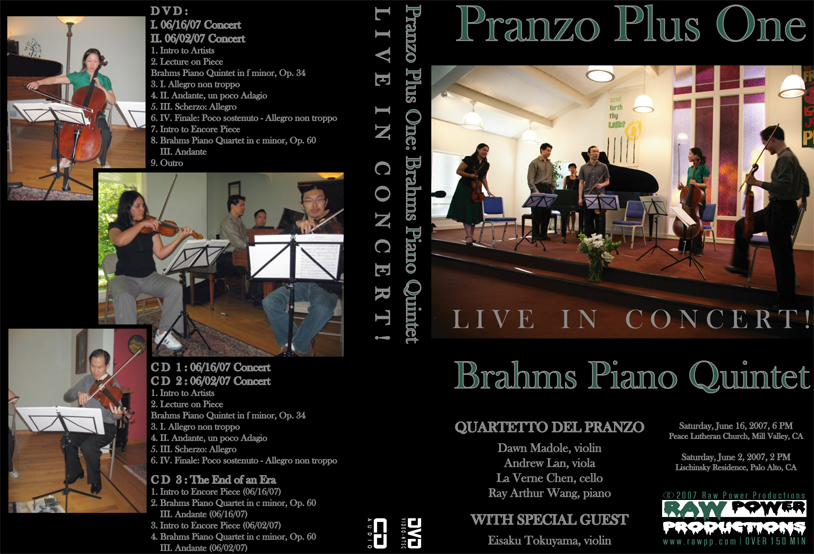 Brahms - Piano Quintet - LIVE! Brahms - Piano Quintet - LIVE!
